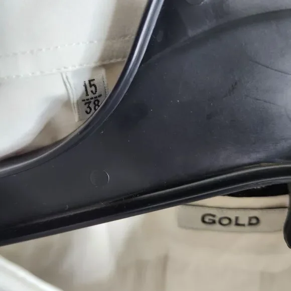 Dolce & Gabbana Mens White Cotton Long Sleeve Poplin Bib Tuxedo Shirt 15 - 38 - Picture 6 of 7